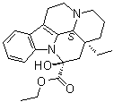 structure of CAS# 40163-56-2, Vincaminic acid ethyl ester