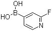 structure of CAS# 401815-98-3, 2-Fluoropyridine-4-boronic acid