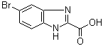 structure of CAS# 40197-20-4, 6-Bromo-1H-benzimidazole-2-carboxylic acid