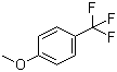 structure of CAS# 402-52-8, 4-(Trifluoromethyl)anisole