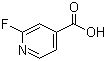 structure of CAS# 402-65-3, 2-氟异烟酸