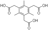 structure of CAS# 40207-09-8, 2,4,6-三甲基-1,3,5-苯三乙酸