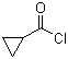structure of CAS# 4023-34-1, 环丙基甲酰氯