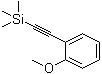 structure of CAS# 40230-91-9, [(2-甲氧基苯基)乙炔基]三甲基硅烷