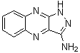 structure of CAS# 40254-90-8, 1H-Pyrazolo[3,4-b]quinoxalin-3-amine