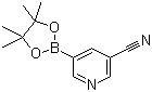 structure of CAS# 402718-29-0, 3-Cyanopyridine-5-boronic acid pinacol ester