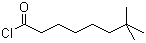 Neodecanoyl chloride molecular structure (CAS 40292-82-8)