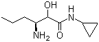 structure of CAS# 402960-19-4, (3S)-3-氨基-N-环丙基-2-羟基己酰胺
