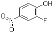 structure of CAS# 403-19-0, 2-氟-4-硝基苯酚