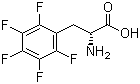 structure of CAS# 40332-58-9, D-3-(五氟苯基)丙氨酸