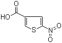 structure of CAS# 40357-96-8, 2-Nitrothiophene-4-carboxylic acid