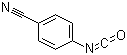 structure of CAS# 40465-45-0, 4-氰基苯异氰酸酯