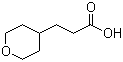 structure of CAS# 40500-10-5, Tetrahydro-2H-pyran-4-propanoic acid