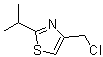structure of CAS# 40516-57-2, 2-异丙基-4-(氯甲基)噻唑