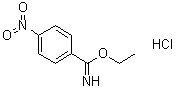 CAS 登录号：40546-45-0, 4-硝基亚氨代苯甲酸乙酯盐酸盐