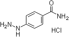 structure of CAS# 40566-97-0, (4-氨基甲酰苯基)肼盐酸盐