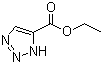 structure of CAS# 40594-98-7, Ethyl 1H-1,2,3-triazole-5-carboxylate