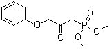 structure of CAS# 40665-68-7, (2-氧代-3-苯氧基丙基)膦酸二甲酯