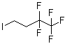 structure of CAS# 40723-80-6, 1-Iodo-3,3,4,4,4-pentafluorobutane