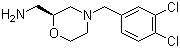 CAS # 407640-11-3, (2S)-4-[(3,4-Dichlorophenyl)methyl]-2-morpholinemethanamine