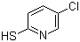 structure of CAS# 40771-41-3, 5-Chloropyridine-2-thiol