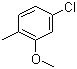 structure of CAS# 40794-04-5, 5-氯-2-甲基苯甲醚