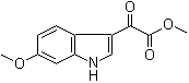 structure of CAS# 408354-40-5, 6-甲氧基-alpha-氧代-1H-吲哚-3-乙酸甲酯