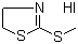 CAS # 40836-94-0, 4,5-Dihydro-2-(methylthio)thiazole hydriodide, 2-(Methylmercapto)-2-thiazoline hydroiodide