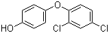 structure of CAS# 40843-73-0, 4-(2,4-二氯苯氧基)苯酚