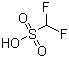structure of CAS# 40856-07-3, Difluoromethanesulphonic acid