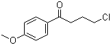 structure of CAS# 40877-19-8, 4-Chloro-4'-methoxybutyrophenone