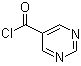 structure of CAS# 40929-48-4, 5-Pyrimidinecarbonyl chloride