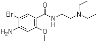 structure of CAS# 4093-35-0, Bromopride