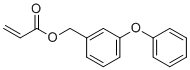 structure of CAS# 409325-06-0, (3-苯氧基苯基)甲基丙-2-烯酸酯