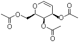 structure of CAS# 4098-06-0, 3,4,6-Tri-O-acetyl-D-galactal