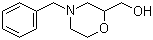 (4-Benzylmorpholin-2-yl)methanol molecular structure (CAS 40987-24-4)