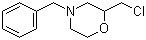 structure of CAS# 40987-25-5, 4-苄基-2-(氯甲基)吗啉