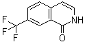 structure of CAS# 410086-28-1, 7-三氟甲基-2H-异喹啉-1-酮