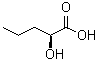 structure of CAS# 41014-93-1, (S)-alpha-羟基戊酸