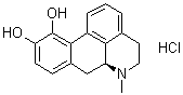 CAS # 41035-30-7, (S)-Apomorphine hydrochloride, (6aS)-10,11-Dihydroxyaporphine hydrochloride, (S)-(+)-Apomorphine hydrochloride