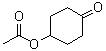 structure of CAS# 41043-88-3, 4-Acetoxycyclohexanone