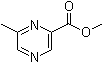 structure of CAS# 41110-38-7, 6-甲基-2-吡嗪甲酸甲酯
