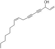 CAS # 4117-12-8, (9Z)-1,9-Heptadecadiene-4,6-diyn-3-ol