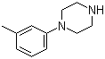 structure of CAS# 41186-03-2, 1-(3-甲基苯基)哌嗪
