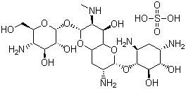 CAS 登录号：41194-16-5, 硫酸安普霉素