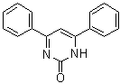 structure of CAS# 4120-05-2, 4,6-二苯基-2(1H)-嘧啶酮