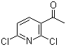 structure of CAS# 412018-50-9, 3-乙酰基-2,6-二氯吡啶