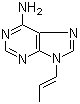 CAS # 4121-40-8, 9-Propenyladenine, 9-(1-Propenyl)-9H-purin-6-amine