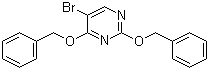 structure of CAS# 41244-53-5, 2,4-双(苄氧基)-5-溴嘧啶