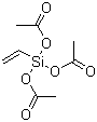 structure of CAS# 4130-08-9, Vinyltriacetoxysilane